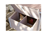 Kurník Scobax Dřevěný kurník PORTO-EMMA, 1460x740x800 mm