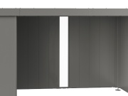 Biohort Panel z akrylátového skla pro postranní střechu Neo