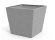Keter Květináč Beton Square Planter Light grey