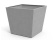 Keter Květináč Beton Square Planter Light grey