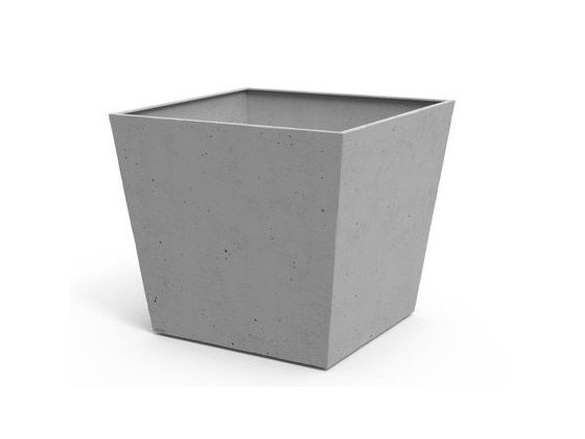 Keter Květináč Beton Square Planter Light grey