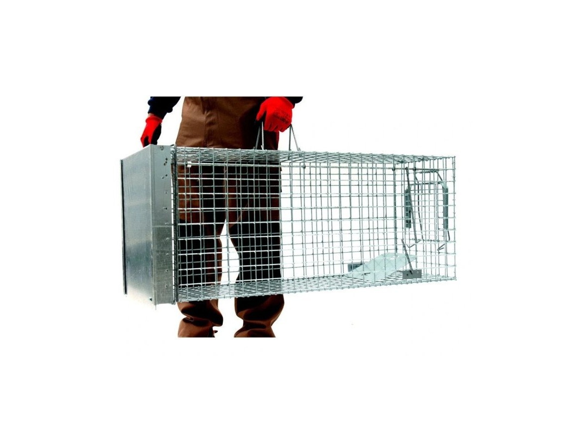 Scobax Profesionální past na lišky, kuny a kočky TRAP ST105x34x42