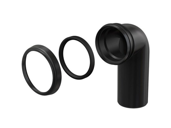 Alcadrain Koleno odpadu komplet DN90/90,  M908