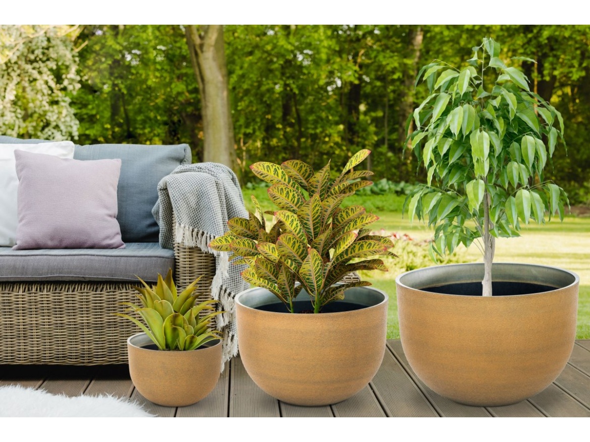 G21 Květináč  Terra Bold 33 x 33 x 22