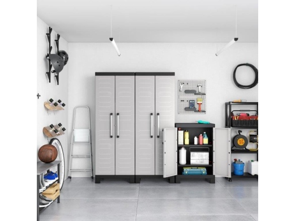 Keter Skříň  Detroit High šedá