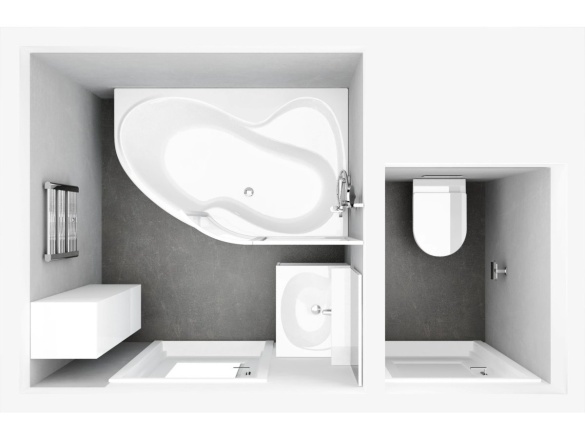 Ravak Vana Rosa 95 160x95 P