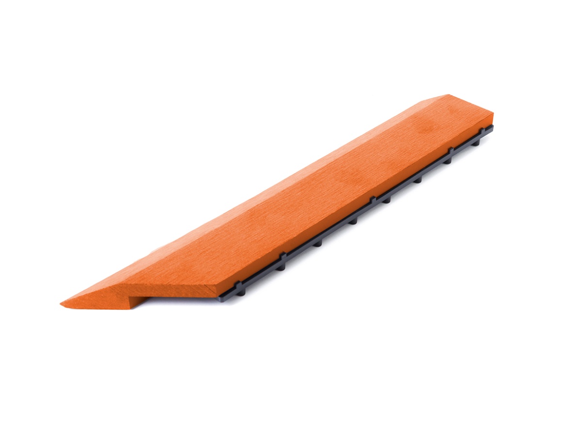 Pravá rohová přechodová Terraco G21 lišta