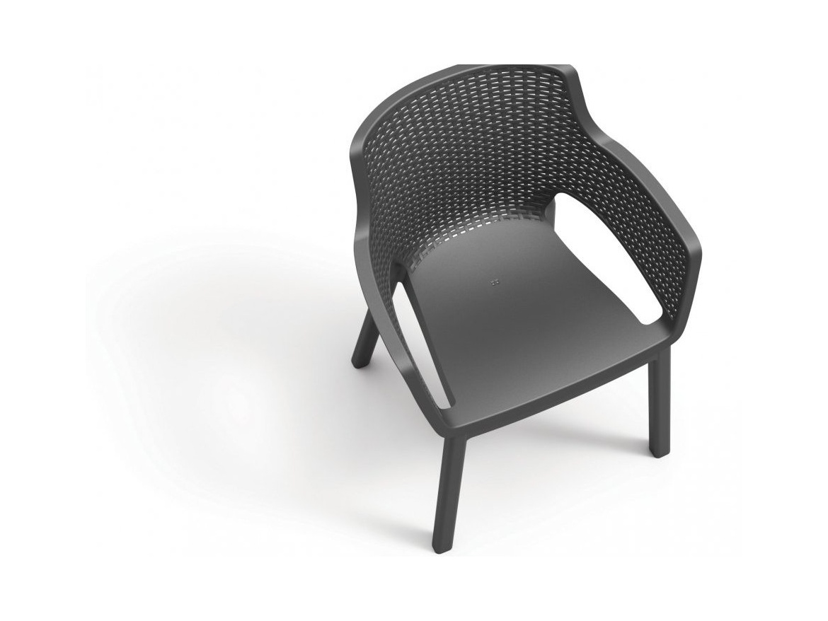 Keter Zahradní židle Keter EVA - 57,7 x 62,5 x 79 cm - grafit