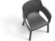 Keter Zahradní židle Keter EVA - 57,7 x 62,5 x 79 cm - grafit