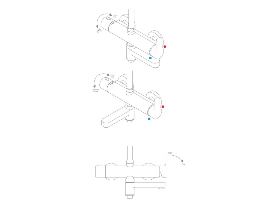 Ravak DS 092.00CR Sprchový stĺp netermostatický, posuvný, s výtokom a sprchovým setom, chróm