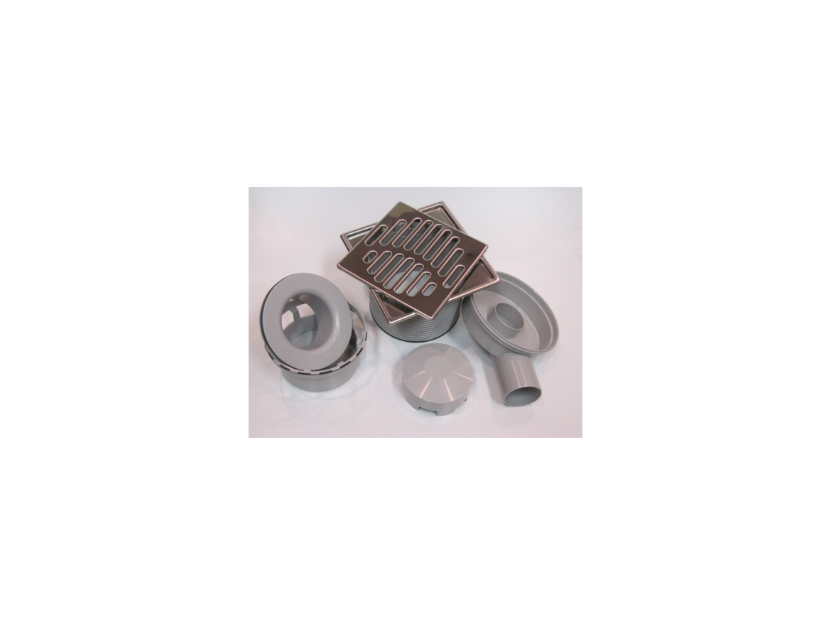 Covernit Vpusť boční teleskopická nerez/nerez