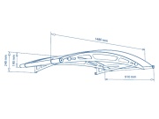 Vchodová strieška One Trade Leo