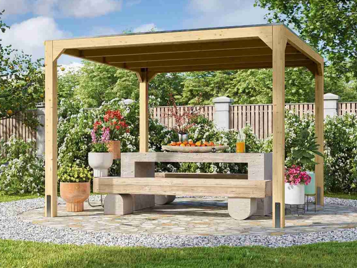 Zahradní altán Scobax Square