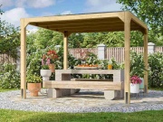 Zahradní altán Scobax Square