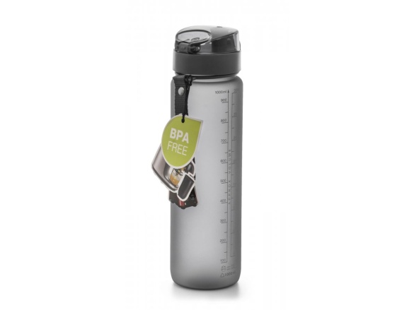 G21 Láhev  na pití, 1000 ml, šedá-zmrzlá