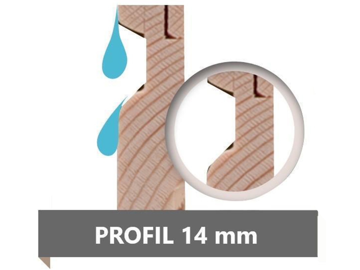 Domček Karibu Dahme PRO