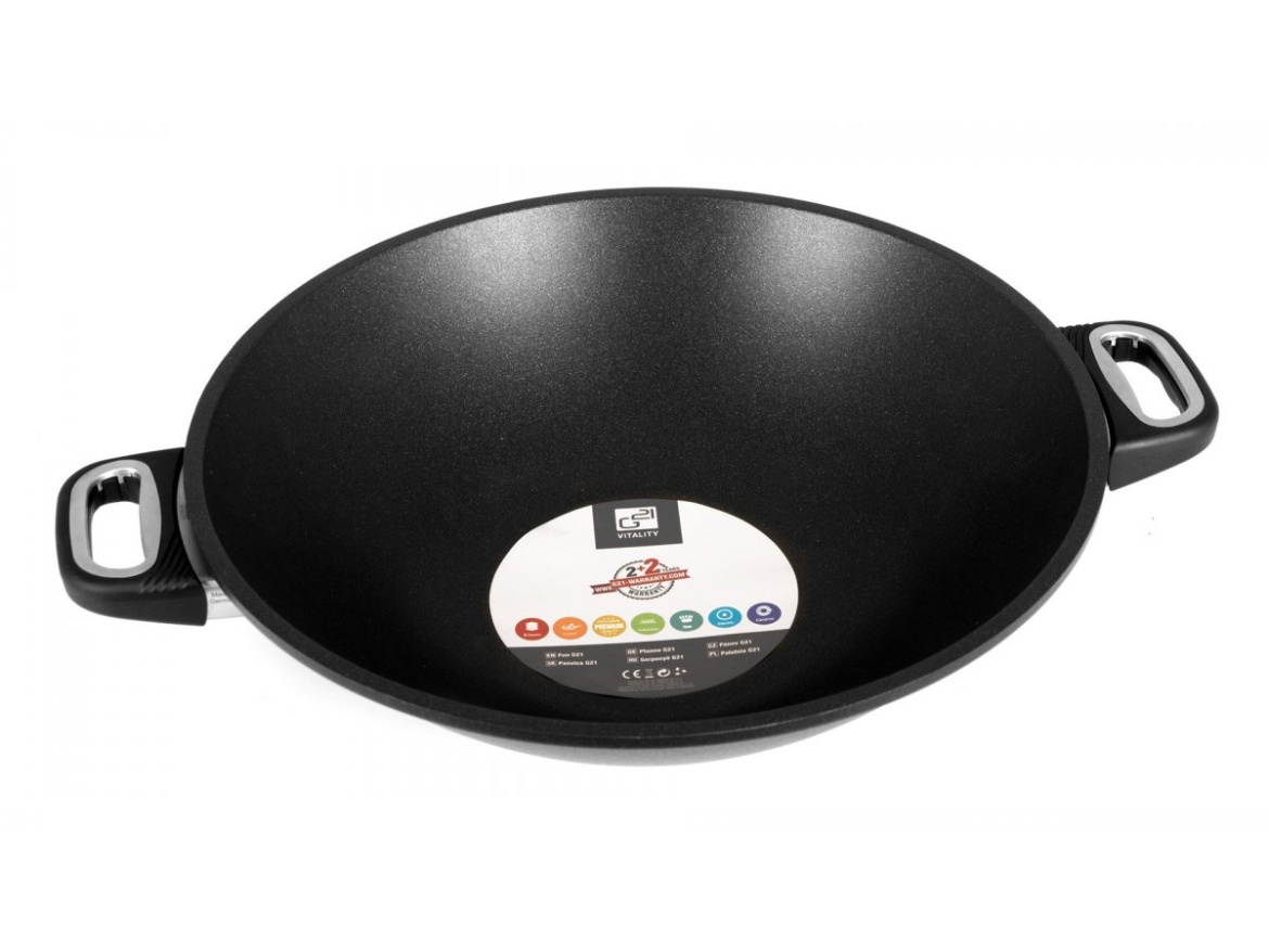 G21 Wok pánev  Lagoon 36 cm s poklicí