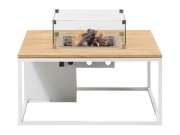 Stůl s plynovým ohništěm COSI Cosiloft 100 Wood