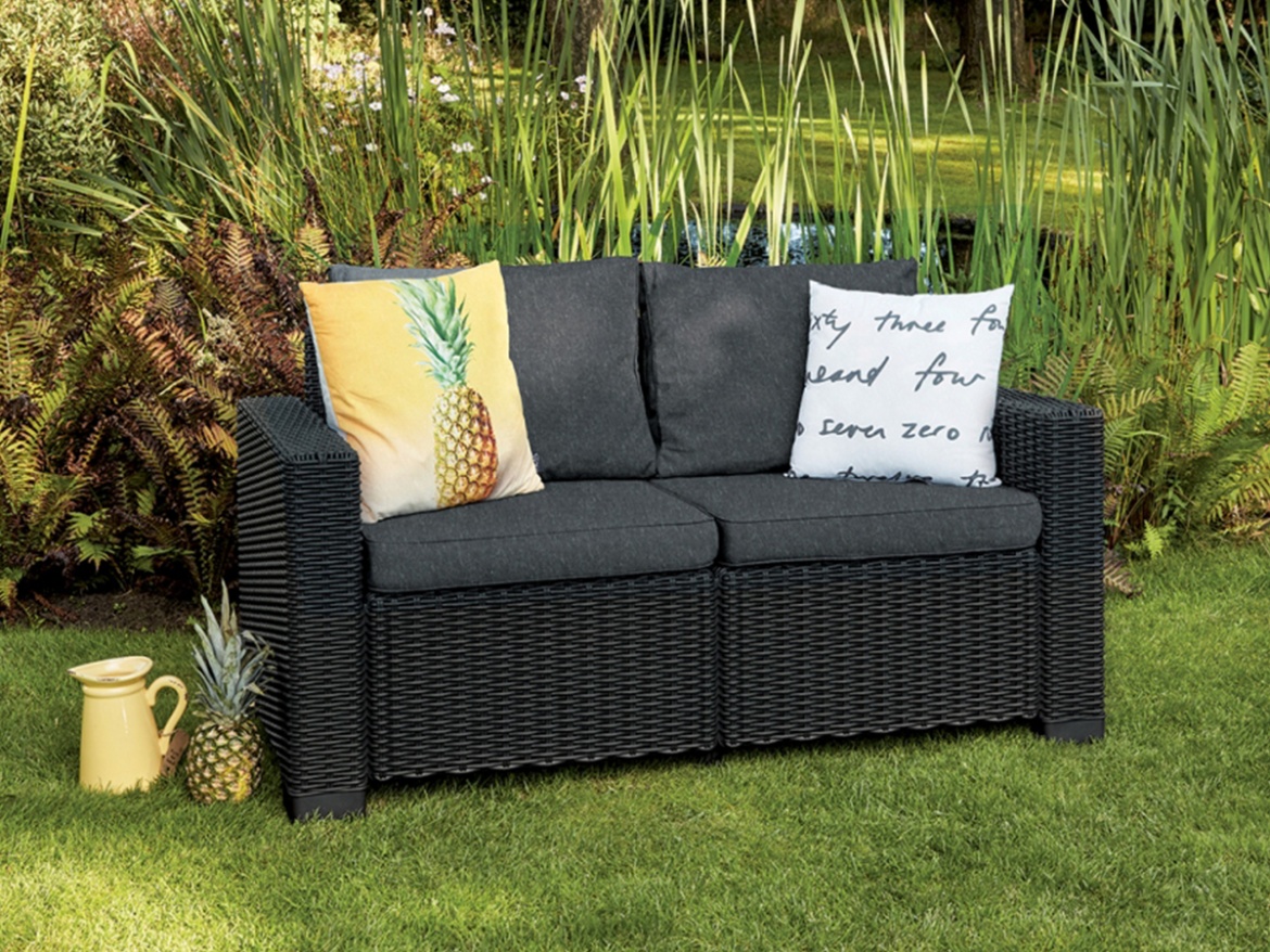 Záhradný nábytok Cappuccino Keter Pohovka California