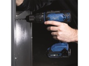 20 V-os IXES akkus ütvefúró-csavarozó (akkumulátor és töltő nélkül) Scheppach C-CD45-X