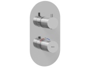 Ravak ES 063.00CR.O2.RB07C Termostatická podomítková baterie 2-cestná bez tělesa, Chrome