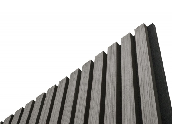 G21 Akustický panel  270x60,5x2,1 cm, šedý dub