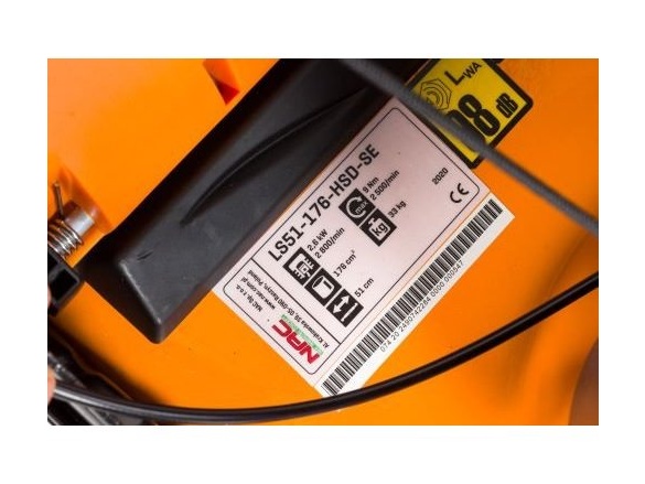 NAC Benzínová sekačka  LS51-176-HSD-SE