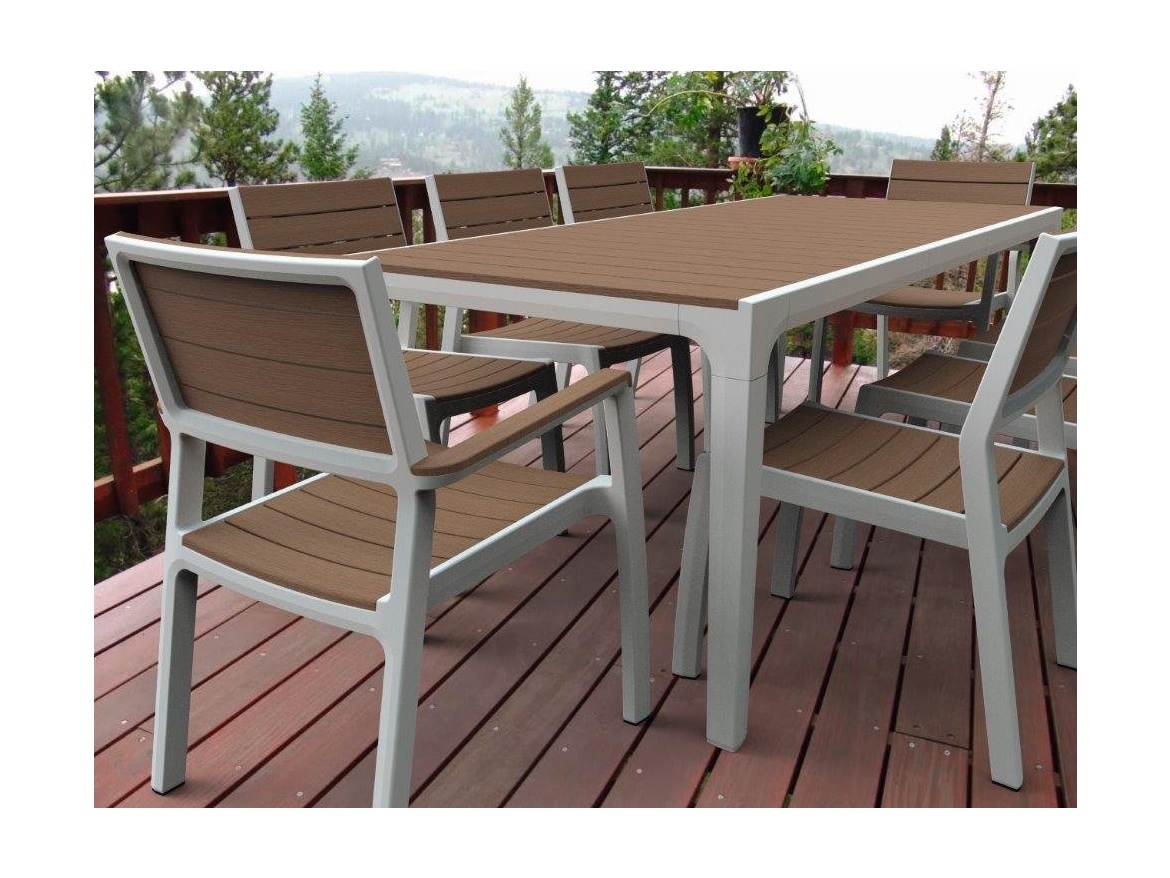 Keter Zahradní křeslo  Harmony bílé / cappuccino, 2. jakost