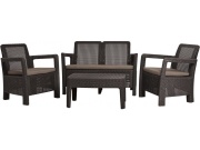 Keter Zahradní set  TARIFA Lounge set - hnědý