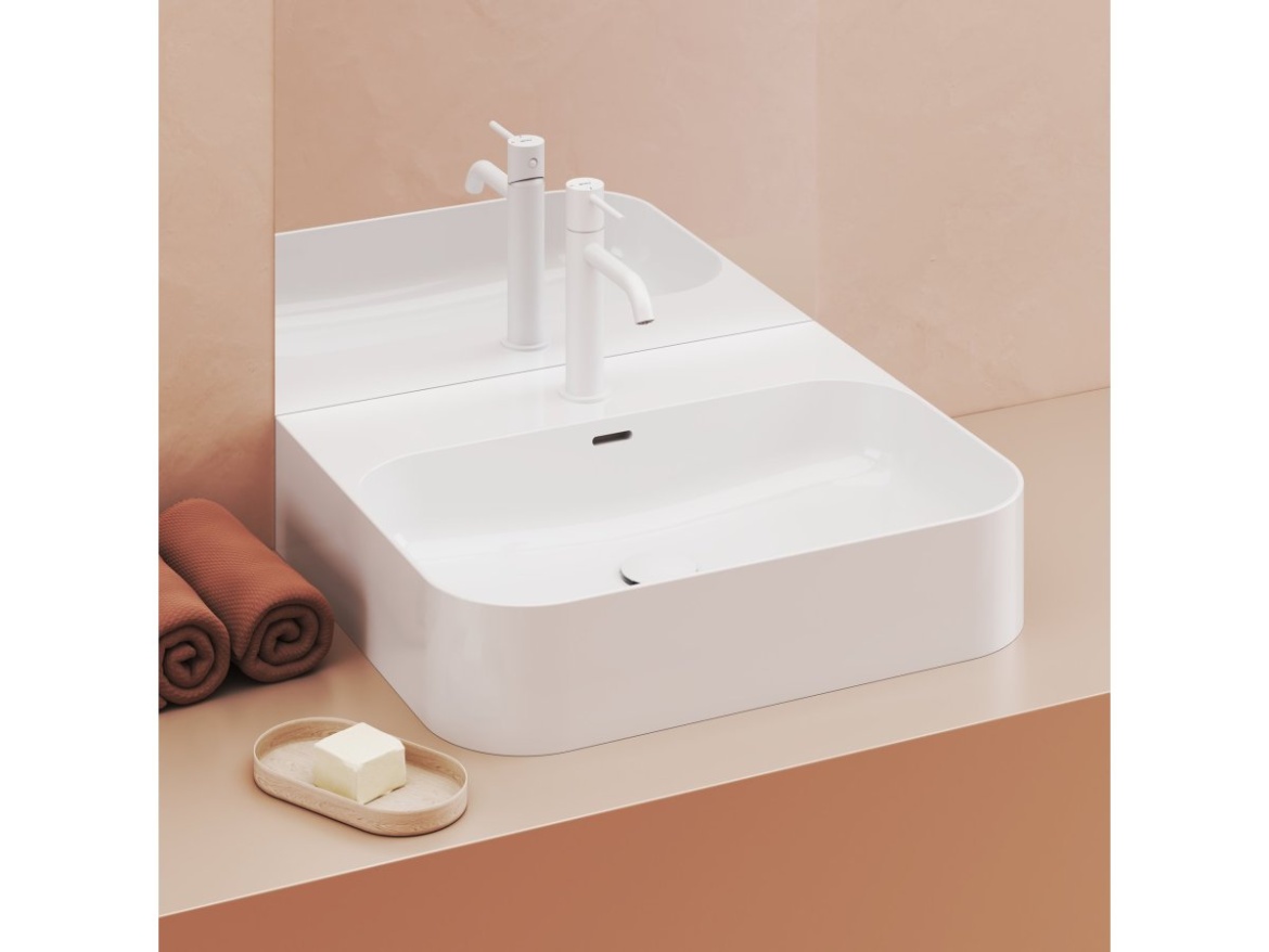 Ravak ES 012.61RGB Umyvadlová stojánková baterie BeCool 190 mm bez výpusti, Rose Gold Brushed