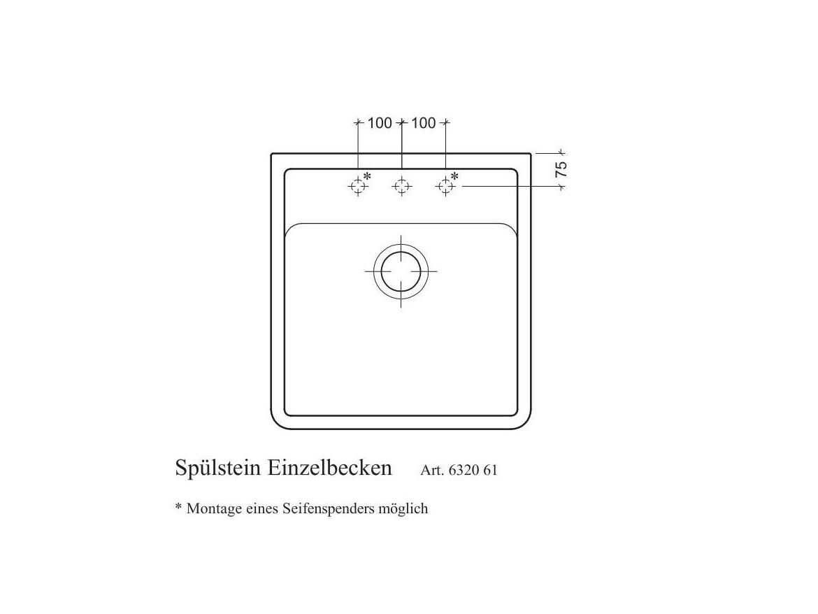 Kuchyňské dřezy Villeroy & Boch Single 595