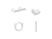 Ravak ES 032.20BLM.+S Sprchová nástěnná baterie se sprchovým setem, černá matná