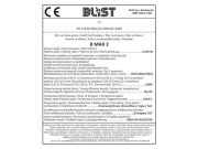 Krbové kachle Blist B MAX 2 - 14kW