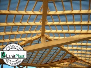 Polykarbonátová trapézová deska Lanit Plast CSE FR TR