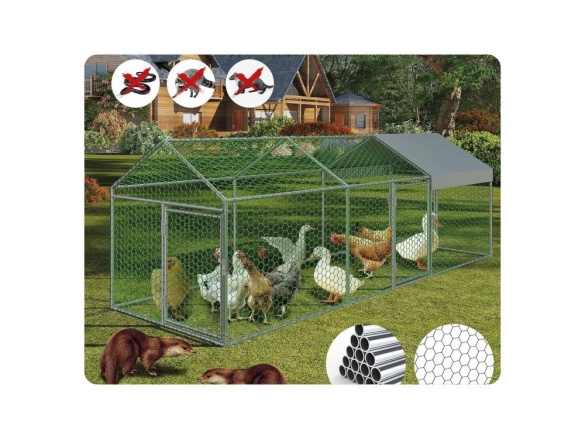 Scobax Kovový výběh - venkovní klec MRC 3x1x1 m