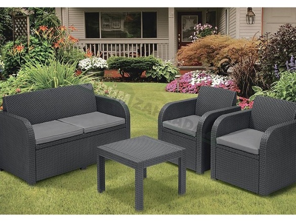 Allibert Zahradní set  Georgia - antracit