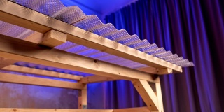 A profilozott polikarbonát beszerelése