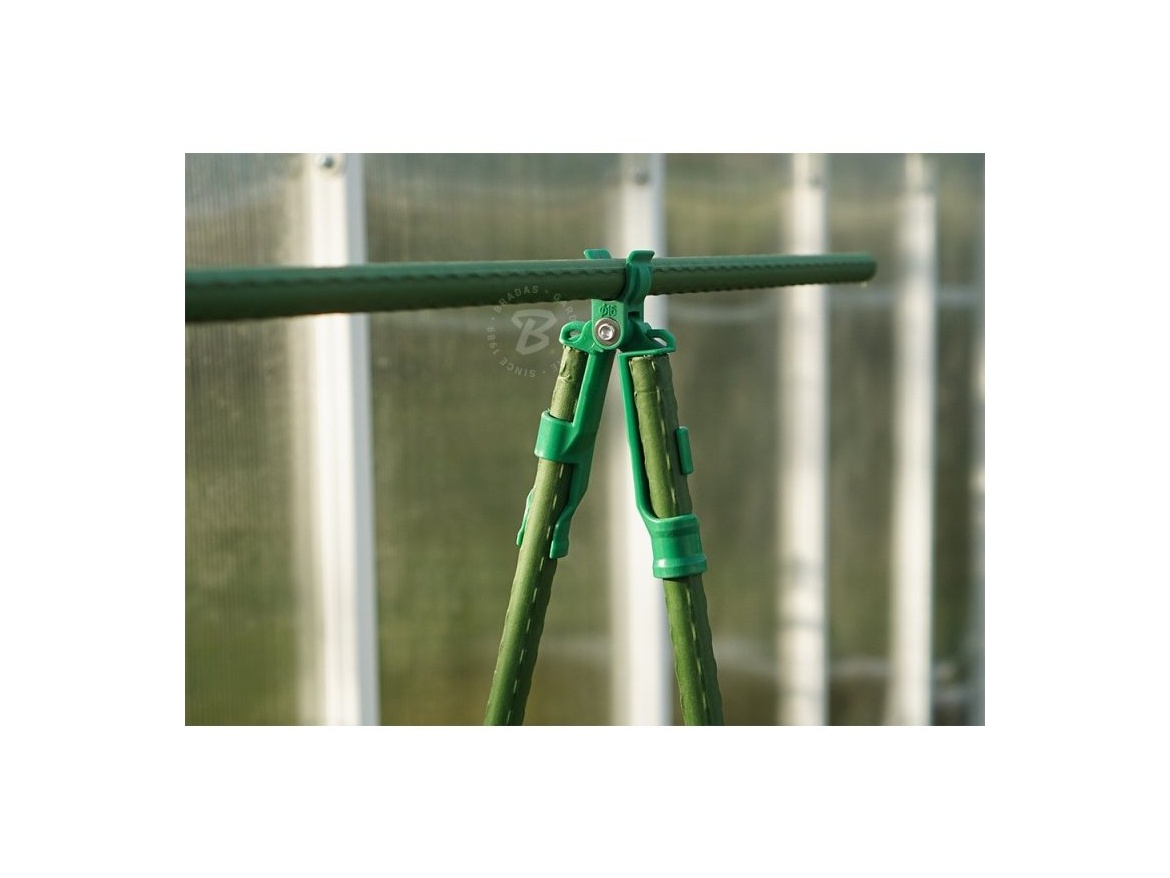 Bradas Štítová spojka pro tyčky k rostlinám 16mm - 3ks