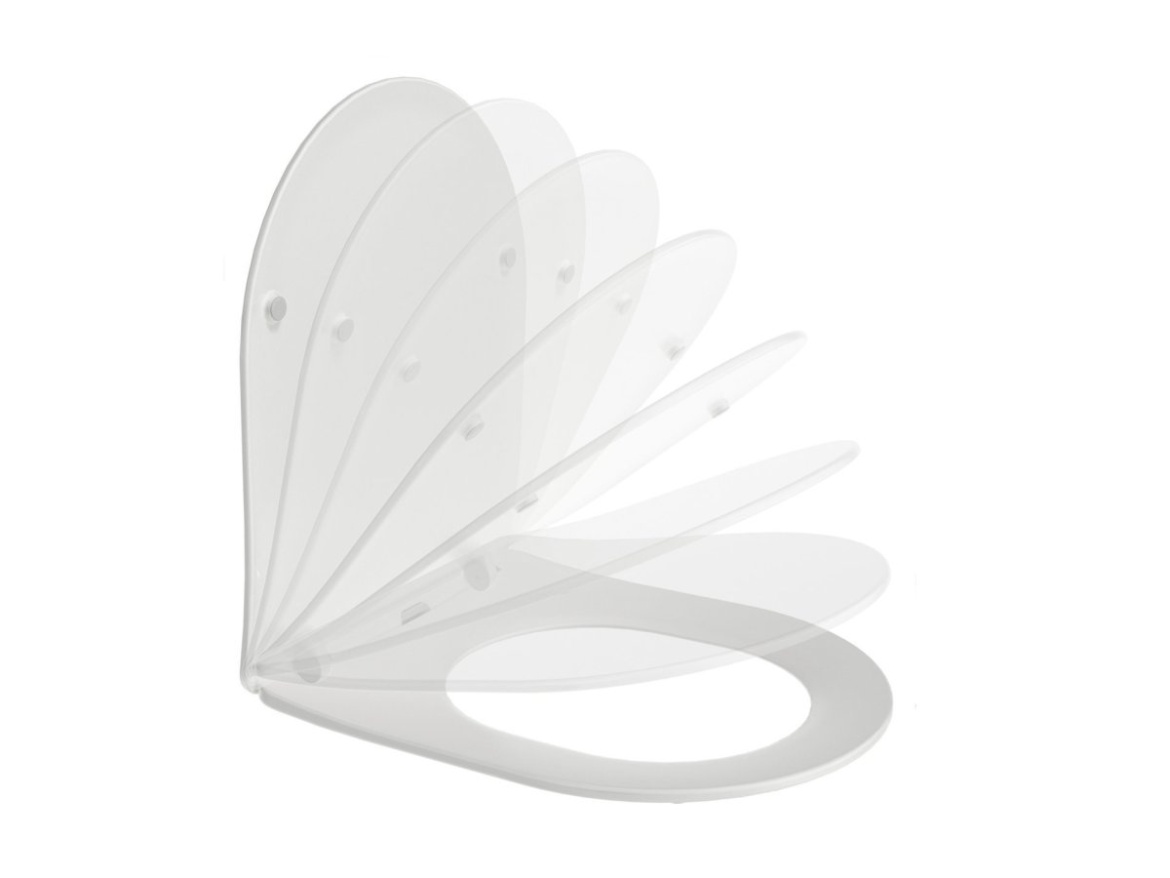 Ravak WC Chrome AquaSpin set, závěsný, bílá