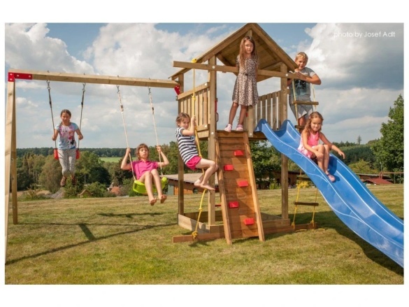 Gyermekjátszótér csúszdával Česká Manufaktura Honzík