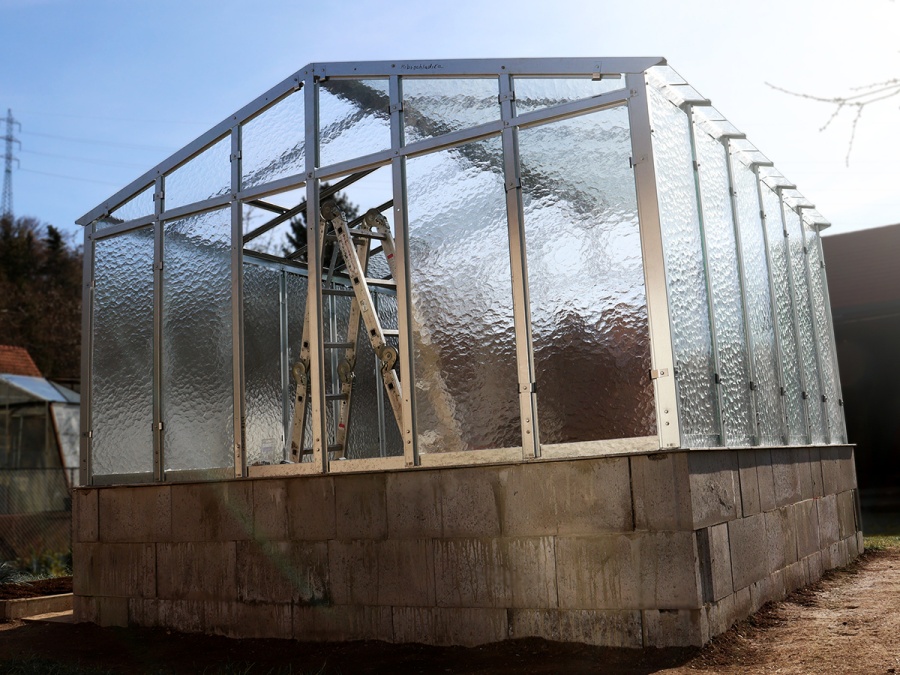 Montáže skleníkov