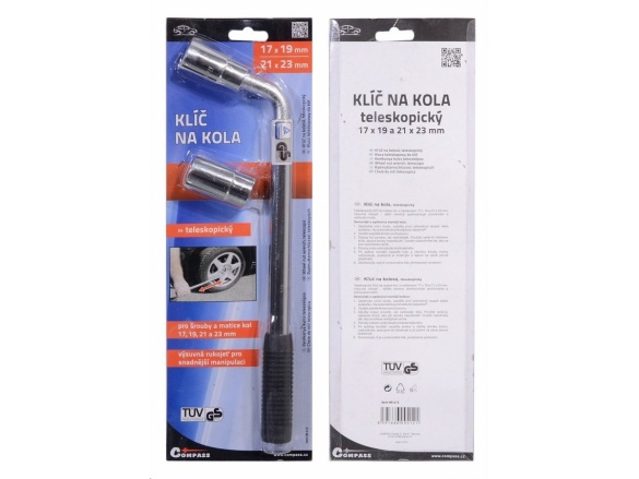 Kľúč Compass Teleskopický 17-19/21-23