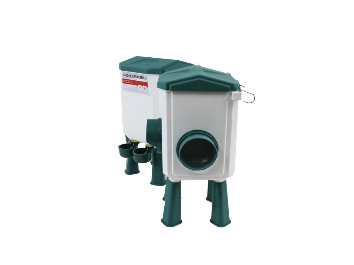 Scobax Set automatické krmítko 5 kg + napáječka 7.5 l