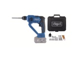 Aku 20 V IXES vŕtacie kladivo SDS Plus 3v1 s príklepom, kufrom a príslušenstvom (bez batérie a nabíjačky) Scheppach C-RHD130-X