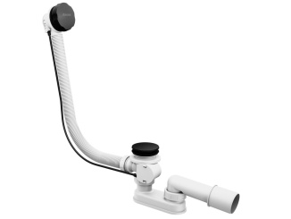 Sanitární instalace –  Ravak Vanový sifon B 80 K/K, černá černá