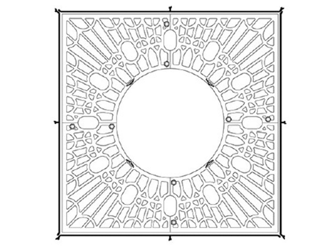 Stromová mříž PAM Gauguin