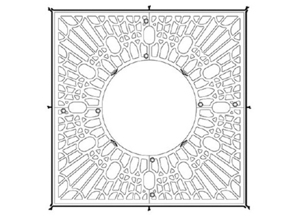 Stromová mříž PAM Gauguin