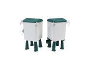 Scobax Set automatické krmítko 7.5 kg + napáječka 11.5 l