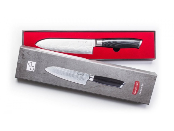 G21 Nůž  Gourmet Damascus 17 cm, Santoku