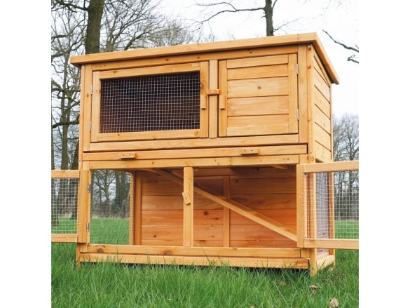 Dřevěná králíkárna Scobax Eddy